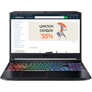 Ноутбук Acer Nitro 5 AN515-55-51Y2 (NH.Q7QEU.009) Obsidian Black краща модель в Харкові