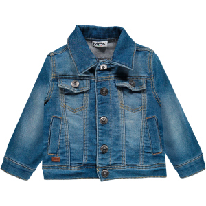 Джинсова куртка MEK 191MDAA006-147 110 см Синя (8053506189689) надійний