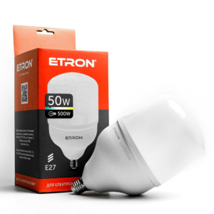 LED лампа ETRON 1-EHP-305 T140 50W 6500K E27 ТОП в Харкові