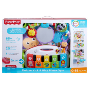 Коврик-игровой центр Fisher-Price Нажимай и играй с технологией Smart Stages (FWT18) в Харькове