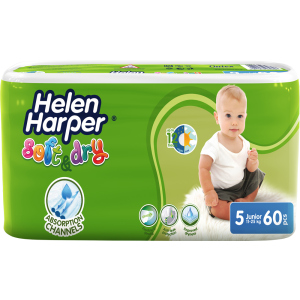 купити Підгузки Helen Harper Soft&Dry Junior 11-25 кг 60 шт (5411416060215)