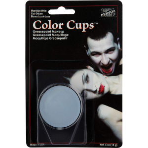 Кремовий грим Mehron Color Cups Moonlight White 12 г (CCC-MW) (764294502281) надійний