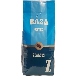 хороша модель Кава в зернах Baza Coffee Zealous "Z" 50% Арабіка 50% Робуста 1 кг (4820215240031)