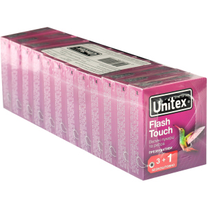 Презервативы Unitex Flash Touch 48 шт (12 упаковок по 4 шт ) (798190041155) в Харькове