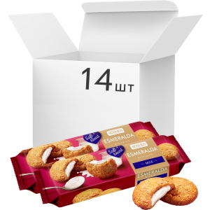 Упаковка печива Roshen Lovita Soft Cream Cookies milk 170 г х 14 шт (4823077633379) в Харкові