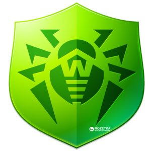 Антивірус Dr.Web Security Space 1 ПК/1 рік (продовження ліцензії, електронний ключ у конверті)