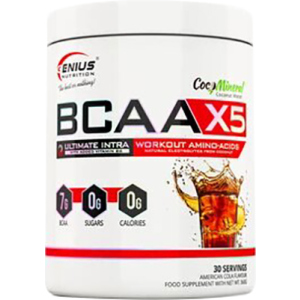 Амінокислота Genius Nutrition BCAA-X5 360 г Кола (5402869110015) в Харкові