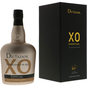 Ром Dictador XO Perpetual у подарунковій упаковці 0.7 л 40% (7707284029224) рейтинг