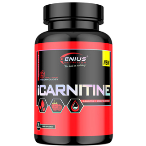 Жироспалювач Genius Nutrition iCarnitine 90 капсул (5478349056258) в Харкові