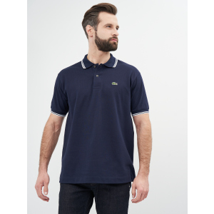 Поло Lacoste PH2384-525 L (T5) Navy blue/White (3665926014134) лучшая модель в Харькове