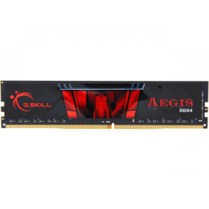 Память 8Gb DDR4, 2666 MHz, G.Skill Aegis, 19-19-19-43, 1.2V (F4-2666C19S-8GIS) лучшая модель в Харькове