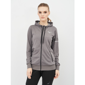 Толстовка Mizuno Heritage Zip Hoody K2GC920107 S Сіра (5054698596173) ТОП в Харкові