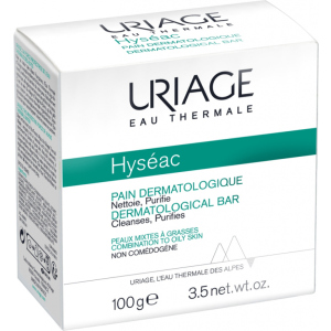 Дерматологическое мыло Uriage Hyseac Dermatological Bar "Без мыла" 100 г (3661434004568) в Харькове