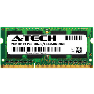 Оперативная память A-Tech 2GB DDR3-1333 (PC3-10600) SODIMM 2Rх8 (AT2G1D3S1333ND8N15V)