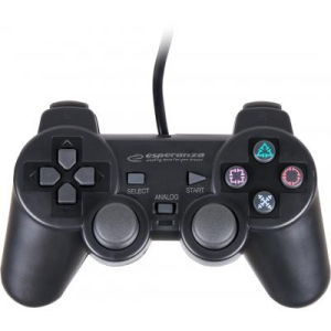 Геймпад Esperanza Vibration gamepad PS2/PS3/PC USB (EG106) лучшая модель в Харькове