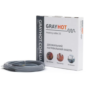 хорошая модель Нагревательный кабель Grayhot 81м, 1219 Вт