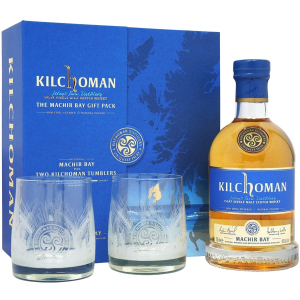 Віскі Kilchoman Machir Bay 0.7 л 46% + 2 келихи (5060210702489) краща модель в Харкові