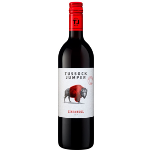 Вино Tussock Jumper Zinfandel червоне сухе 0.75 л 14.5% (3760204540203) ТОП в Харкові