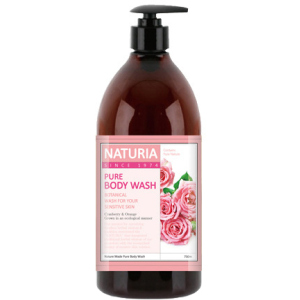 Гель для душу Naturia Роза/Розмарин Pure Body Wash Rose & Rosemary 750 мл (8802929996691) ТОП в Харкові