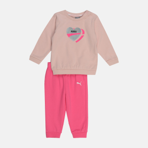 Спортивний костюм дитячий Puma Minicats Alpha Crew Jogger 58335515 80 см Peachskin (4062453395252) в Харкові