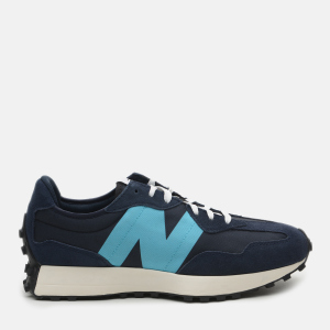 Кросівки New Balance 327 MS327FD 40.5 (8) 26 см Чорні з блакитним (194768885426) в Харкові