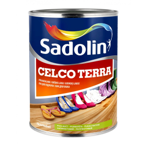 Лак для пола Sadolin Celco Terra 45 1 л Полуглянцевый ТОП в Харькове