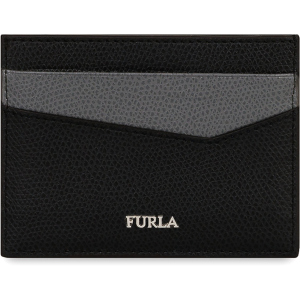 Візитниця шкіряна Furla Marte S Credit Card Case 976806 Чорна (800070041084) краща модель в Харкові