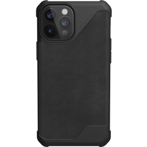 Панель UAG Metropolis LT Leather для Apple iPhone 12 Pro Max Black (11236O118340) краща модель в Харкові