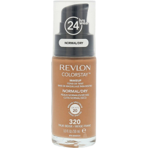 Тональний крем Revlon ColorStay нормальна та суха шкіра з дозатором 320 True Beige 30 мл (309974677080) краща модель в Харкові