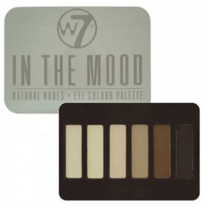 Тіні для повік W7 In The Mood Eye Colour Palette палетка 6 кольорів light and chocolate brown 7 г (5060406140330) краща модель в Харкові