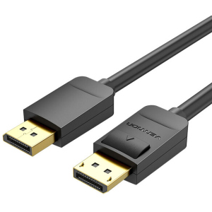 Кабель Vention DisplayPort v1.2 1 м Black (HACBF) в Харкові