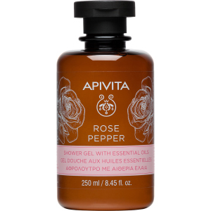 Гель для душа Apivita Rose Pepper с эфирными маслами 250 мл (5201279074548) ТОП в Харькове