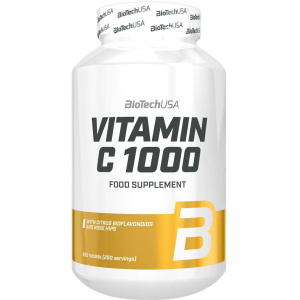 Вітаміни Biotech Vitamin C 1000 250 таблеток (5999076236213)