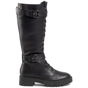 Сапоги XTI PU Ladies Boots 69364 38 24 см Черные (8434739603188) лучшая модель в Харькове