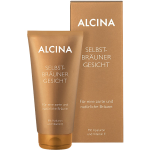 Крем для автозагара обличчя Alcina Self-tanner Face з гіалуроном 50 мл (4008666353450)