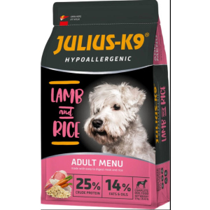 Сухий гіпоалергенний корм для дорослих собак вищої якості Julius-K9 LAMB and RICE Adult З ягнятком та рисом 12 кг (5998274312590) ТОП в Харкові