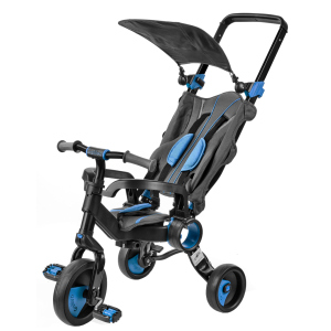 Триколісний велосипед Galileo Strollcycle Black Синій (GB-1002-B) ТОП в Харкові