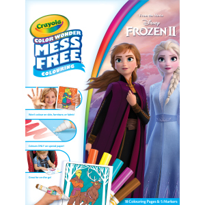 Раскраска Crayola Color Wonder Frozen 2 (256697.006) (5025123128313) надежный