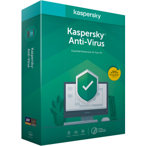 Kaspersky Anti-Virus 2020 первоначальная установка на 1 год для 1 ПК (DVD-Box, коробочная версия) в Харькове