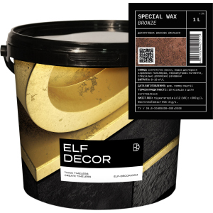 Декоративный воск Elf Decor Special Wax 1 л Bronze (mba1d122w) ТОП в Харькове