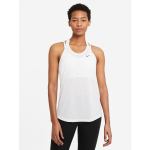 Майка Nike W Nk Dry Ess Elastika Tank DA0370-100 S Біла (194501433952)