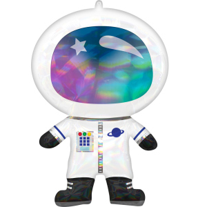 Шарик воздушный Amscan Iridescent Astronaut P40 (4119601) лучшая модель в Харькове