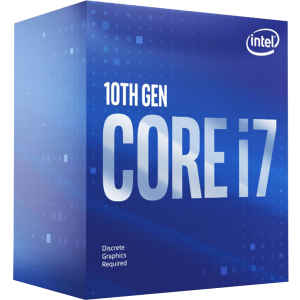 Процесор Intel Core i7-10700KF 3.8GHz/16MB (BX8070110700KF) s1200 BOX краща модель в Харкові