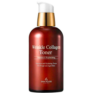 Тонер для лица The Skin House антивозрастной с коллагеном Wrinkle Collagen Toner 130 мл (8809080822203)