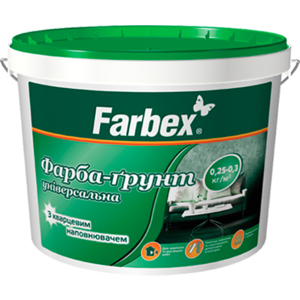 Фарба-грунт Farbex універсальна 14 кг (4820089418932) ТОП в Харкові