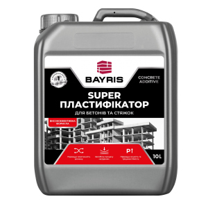 Пластифікатор для бетонів та стяжок Super Bayris 10л в Харкові