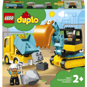 Конструктор LEGO DUPLO Town Вантажівка та гусеничний екскаватор 20 деталей (10931) в Харкові