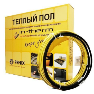 Нагрівальний кабель тепла підлога під плитку IN-THERM ADSV 20/170 Вт/8 м/0.8 - 1.3 м2 надійний