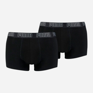 Труси-шорти Puma Basic Trunk 2P 93501501 L 2 шт Black (8720245037693) краща модель в Харкові