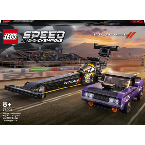 Конструктор LEGO Speed Champions Mopar Dodge//SRT Top Fuel Dragster and 1970 Dodge Challenger T/A 627 деталей (76904) рейтинг